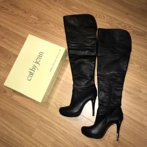 Cathy Jean Leather Boots